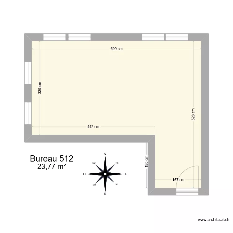 Bureau R 512. Plan de Bureau R 512. Plan de