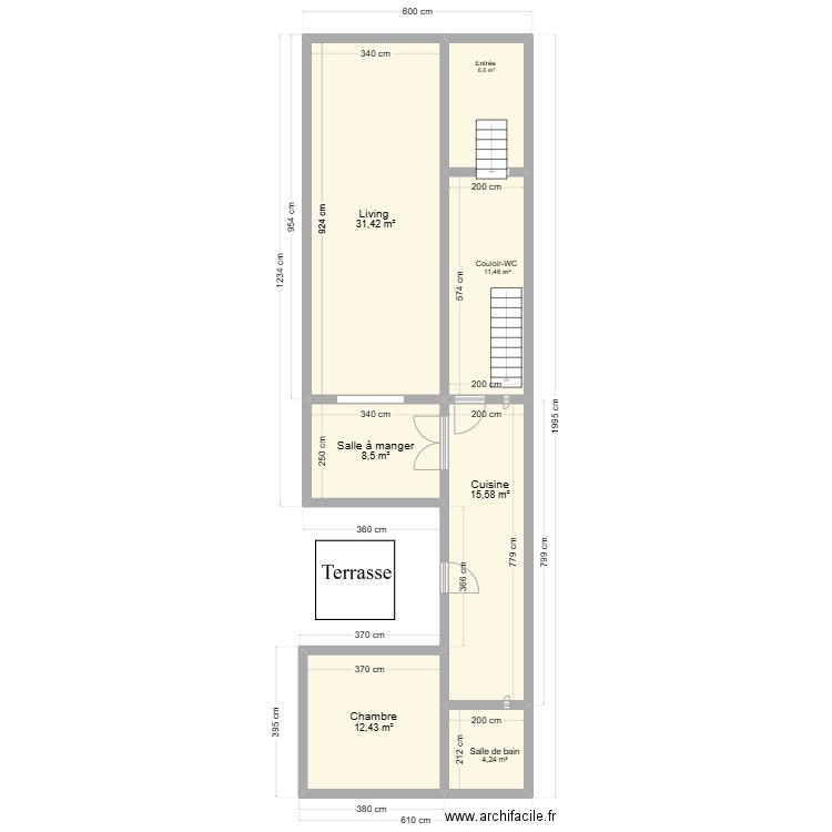 MULKENS. Plan de 0 pièce et 0 m2