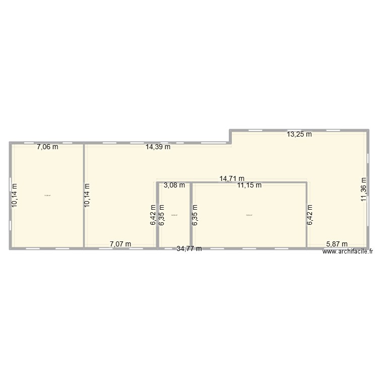 LES GAZOUILLIS. Plan de 4 pièces et 364 m2