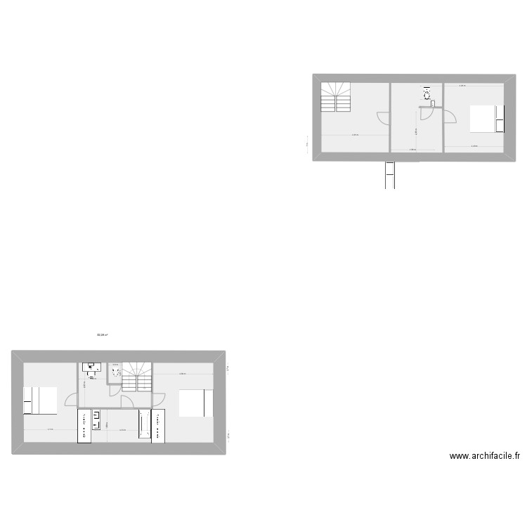 sulvintin V9 bis. Plan de 9 pièces et 265 m2