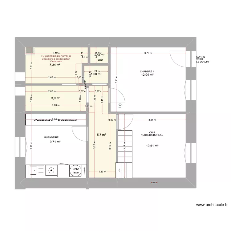 JOINVILLE PLAN MESURES RDJ. Plan de JOINVILLE PLAN MESURES RDJ. Plan de