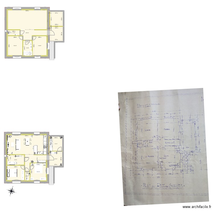 saint genis plan 3. Plan de 13 pièces et 241 m2