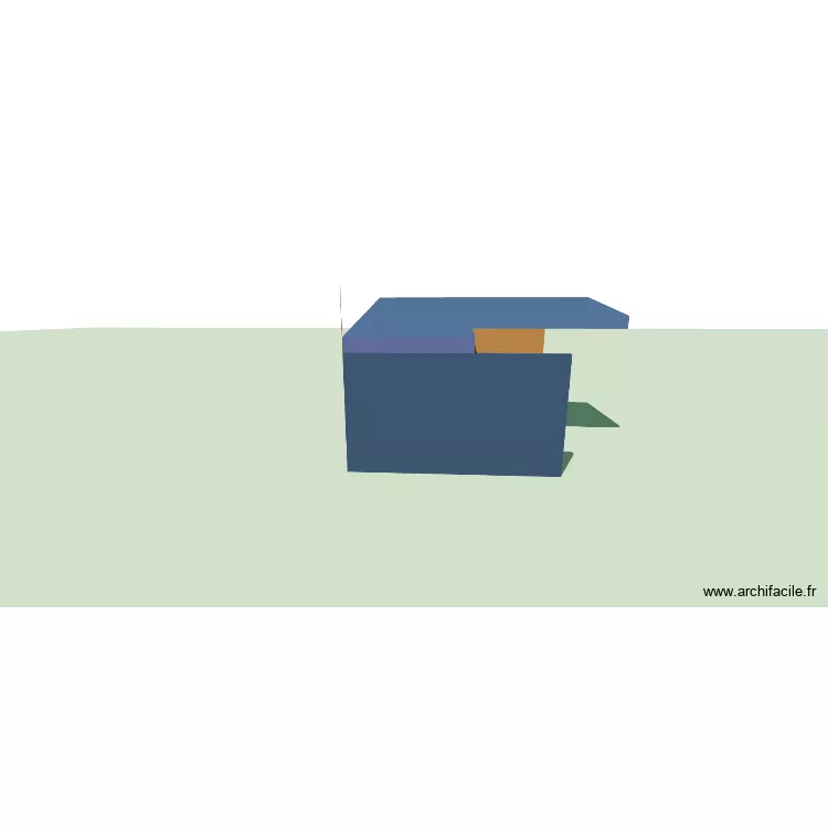 douche extérieur + rangement matériel. Plan de 1 et 5 m² douche extérieur + rangement matériel. Plan de 1 et 5 m²