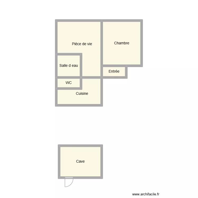 HAGUENIER. Plan de 7 pièces et 15 m²