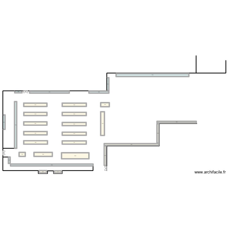 truffaut aubagne off. Plan de 0 pièce et 0 m2