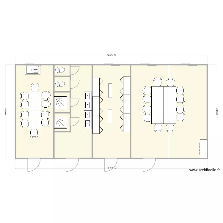 EAB CHANTIER BRINDAS. Plan de 