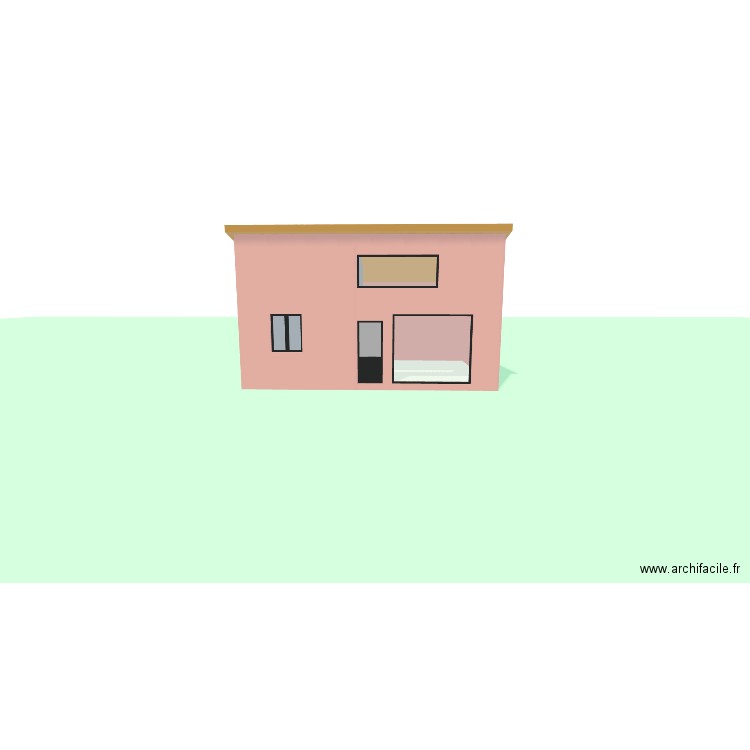 sre. Plan de 3 pièces et 39 m2