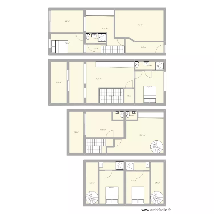 Sannois. Plan de Sannois. Plan de