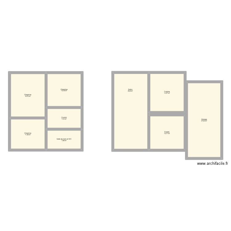 Bois Gilet 61. Plan de 0 pièce et 0 m2