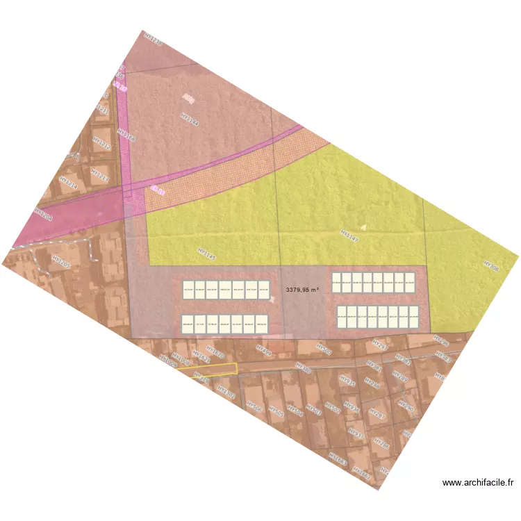 PAYET DANIEL. Plan de 