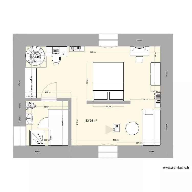 Pr&eacute;cy projet 6. Plan de 