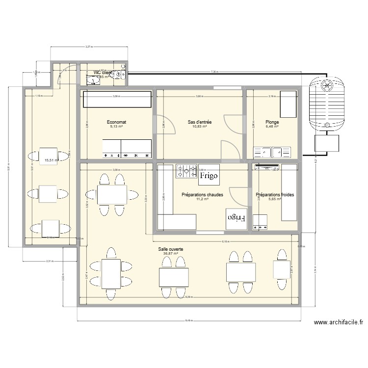 AFF 08-2025 MABOULES. Plan de 8 pièces et 98 m2