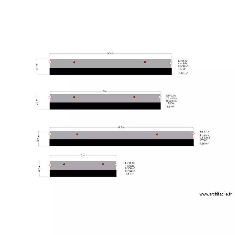 Cros vincent. Plan de 