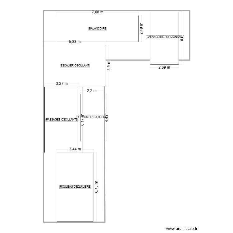 AIRE DE JEUX LA COMBE. Plan de 0 pièce et 0 m2