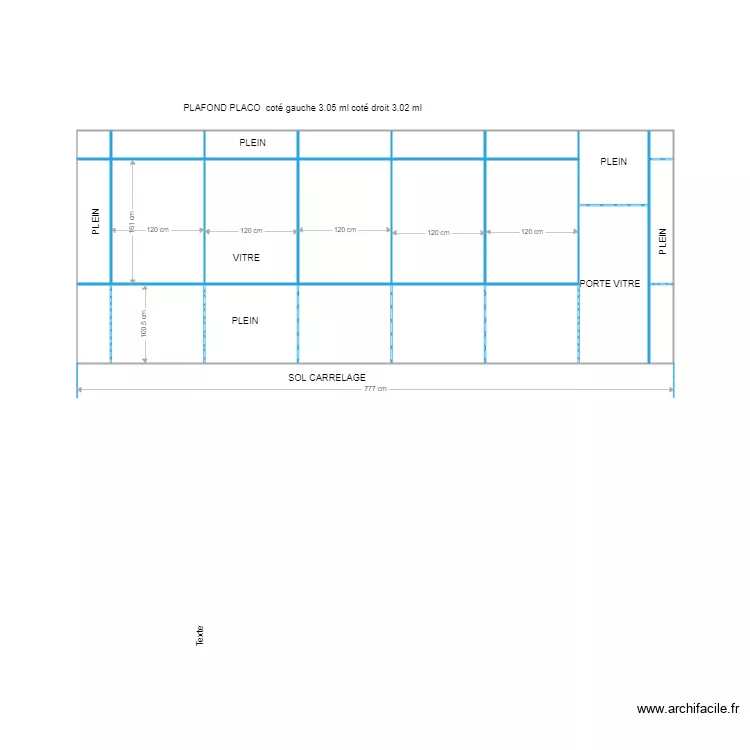 Détaillium. Plan de 23 et 23 m² Détaillium. Plan de 23 et 23 m²