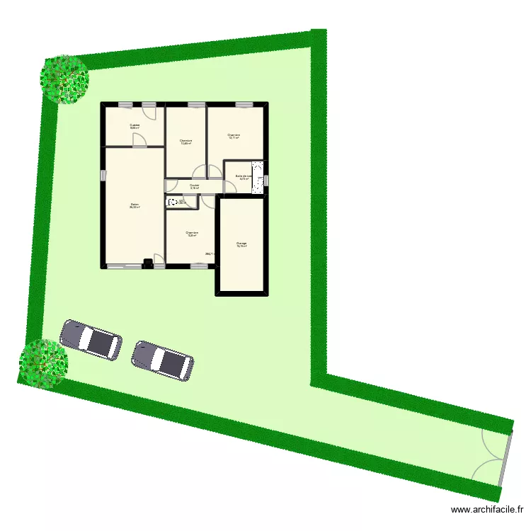FIORI. Plan de 11  et 483 m²