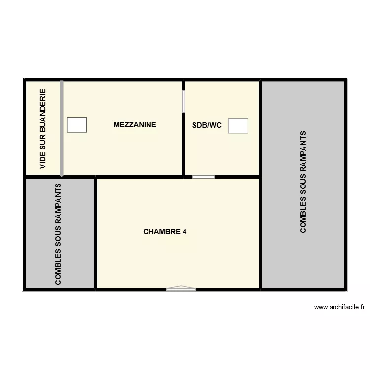 BOURGOIS 1ER. Plan de 6  et 108 m²