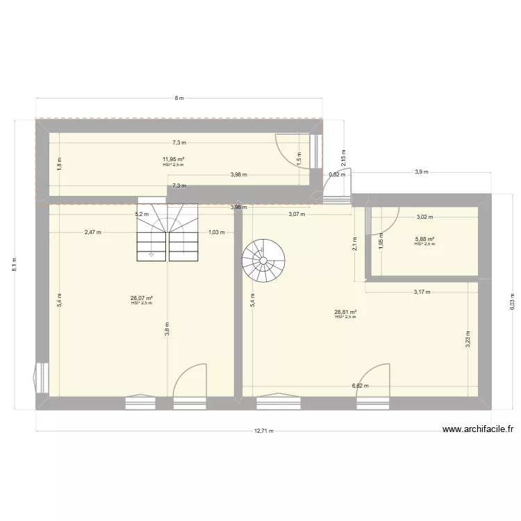 maison besne bonne cotes entier avec aménagement. Plan de 12 et 138 m² maison besne bonne cotes entier avec aménagement. Plan de 12 et 138 m²