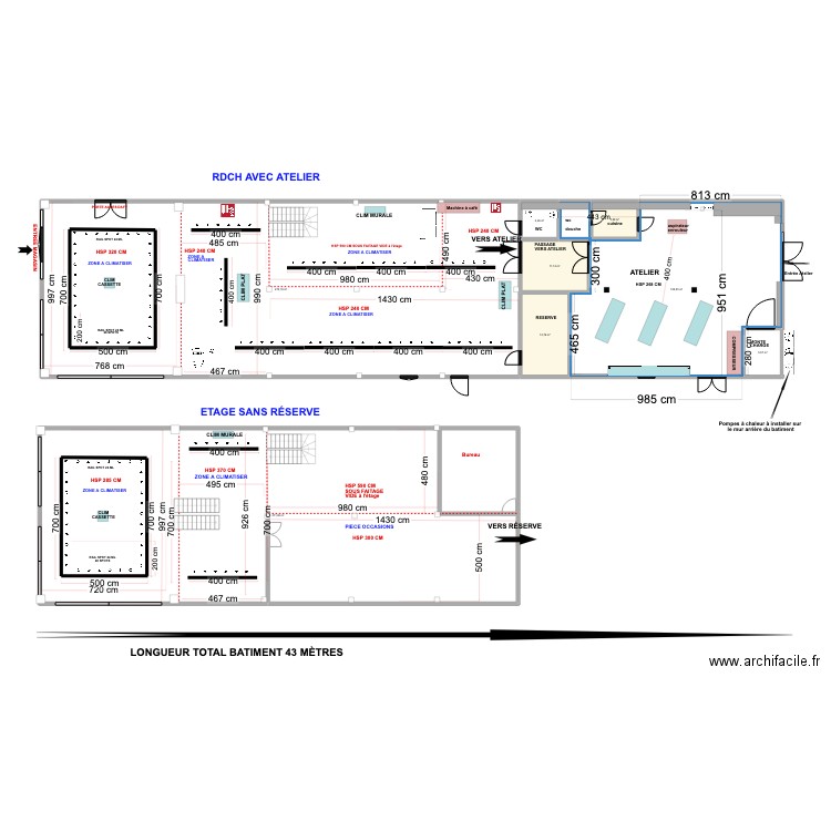 PIAGGO Avec atelier 28 04 24. Plan de 8 pièces et 689 m2
