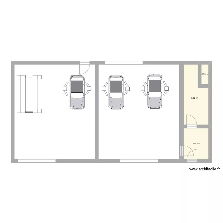 Garage. Plan de Garage. Plan de