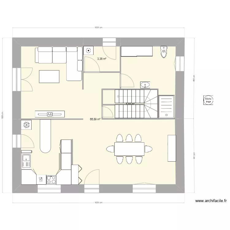 Philippe et Annabelle. Plan de 