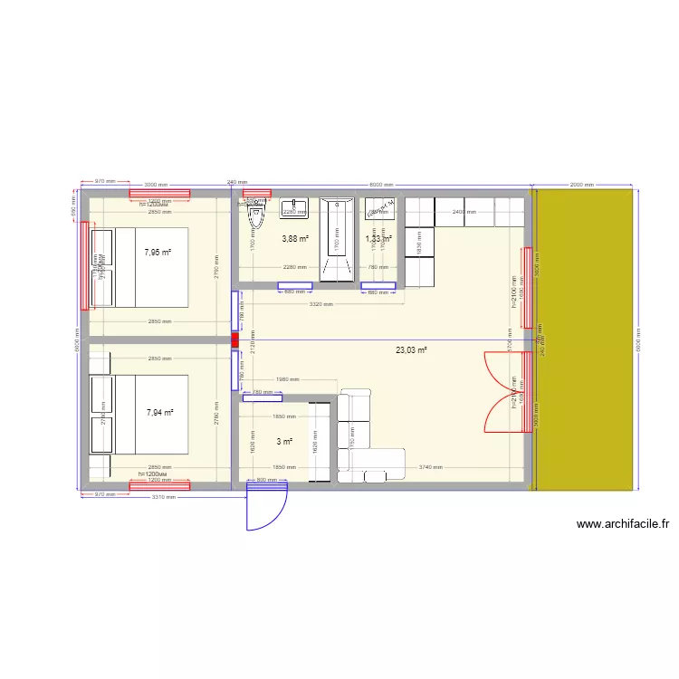 54 Сова. Plan de 