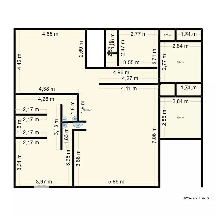 bel. Plan de 6 et 121 m² bel. Plan de 6 et 121 m²