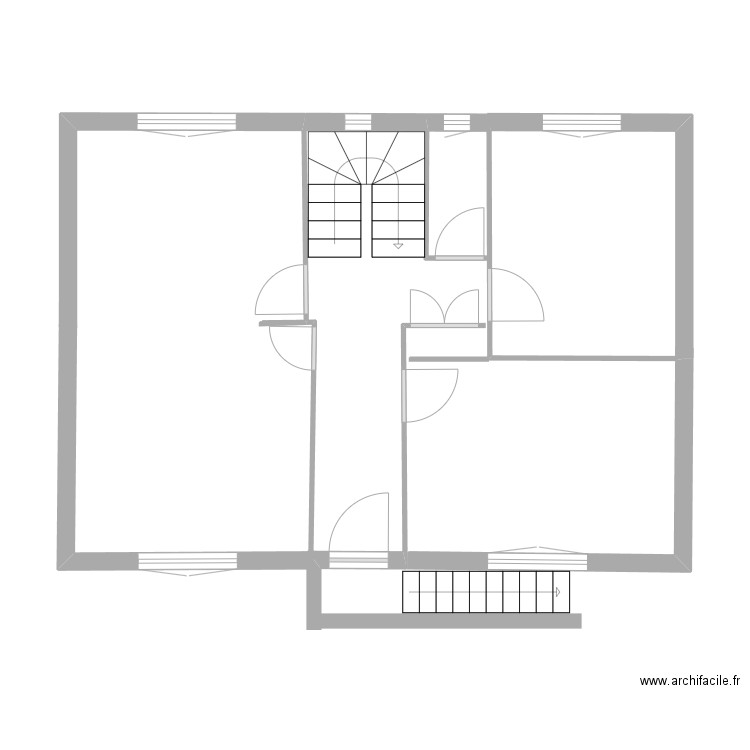 morlaix. Plan de 0 pièce et 0 m2