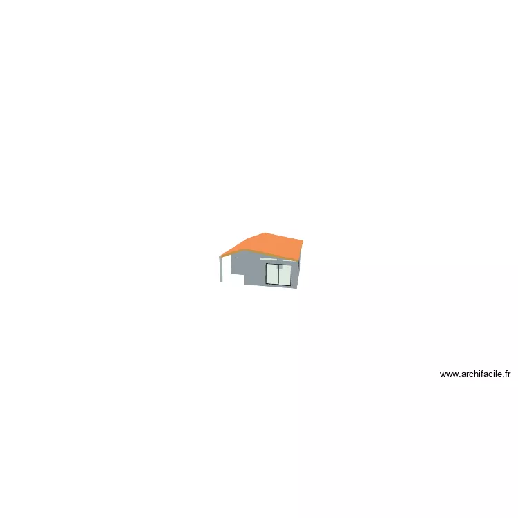 4 bis. Plan de 1 pièce et 60 m²