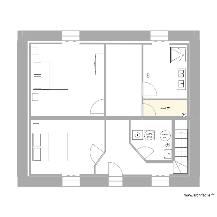 Maison Pleudihen Rez-de-chauss&eacute;e. Plan de 0 pièce et 0 m2