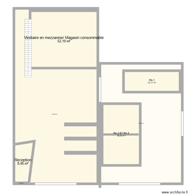 Plan cegelec 1. Plan de 7 pièces et 373 m2
