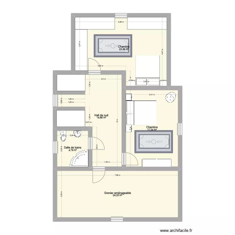 OMGEmo29 / 1'. Plan de 7 et 87 m² OMGEmo29 / 1'. Plan de 7 et 87 m²