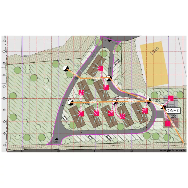 STEPHOTEL r&eacute;seau E.U. Plan de 