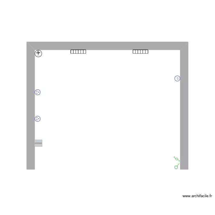 box. Plan de box. Plan de