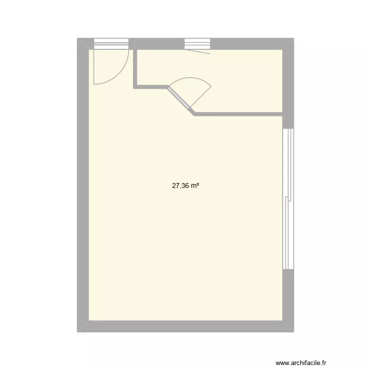 HAGGSTROM Garage. Plan de 1  et 27 m²