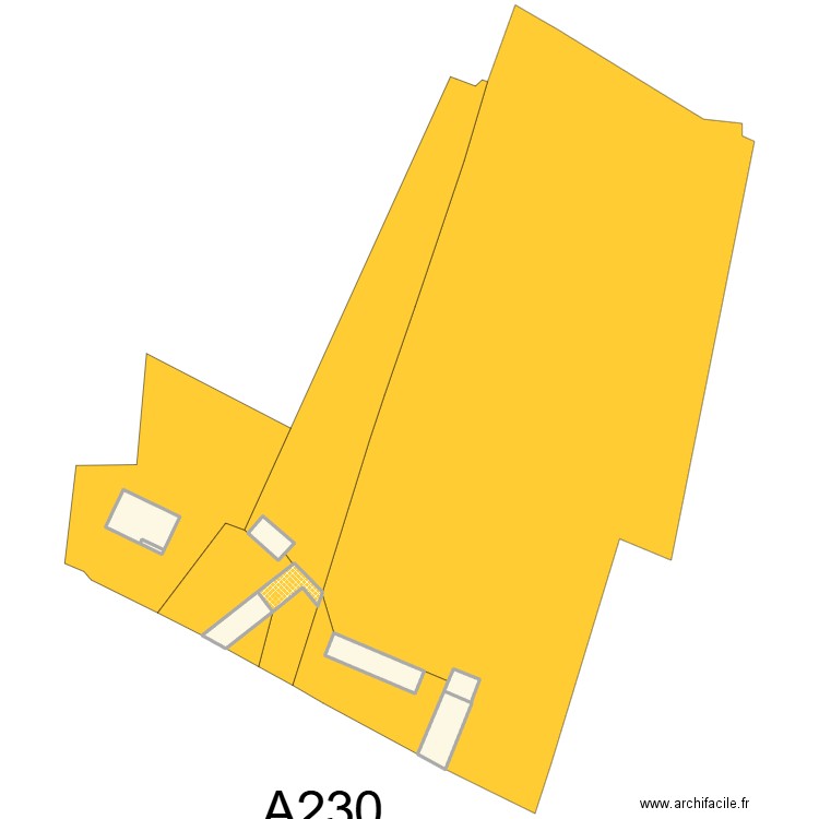 canny. Plan de 8 pièces et 409 m2