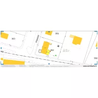 PLAN MASSE MAISON avec extension devant