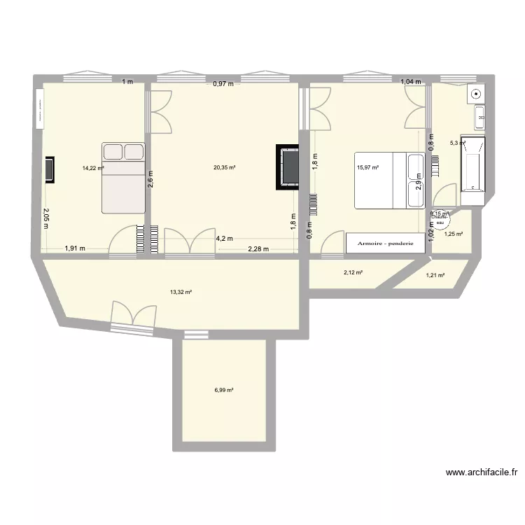 71 magenta. Plan de 10 Pièces et 81 m² 71 magenta. Plan de 10 Pièces et 81 m²