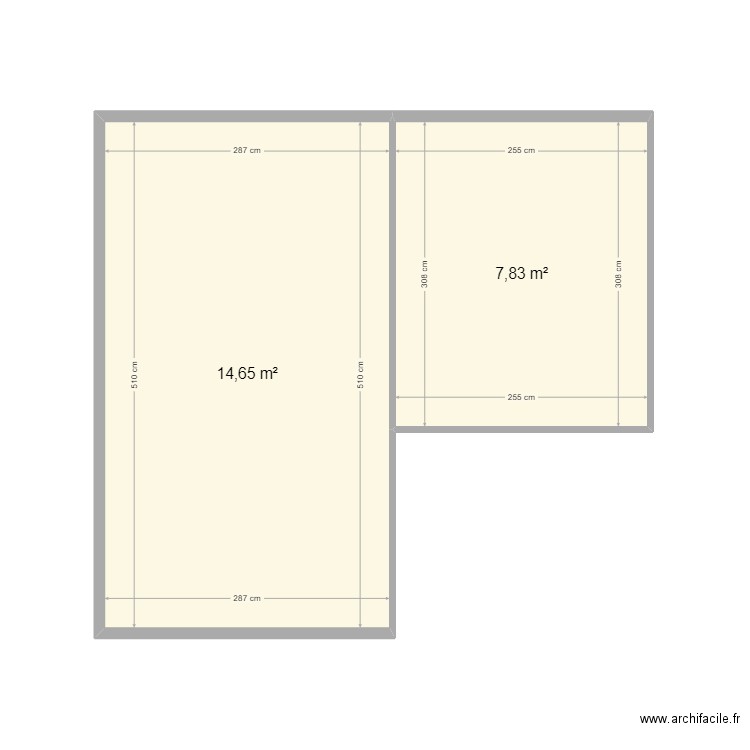 Plan aménagement R+1. Plan de 0 pièce et 0 m2