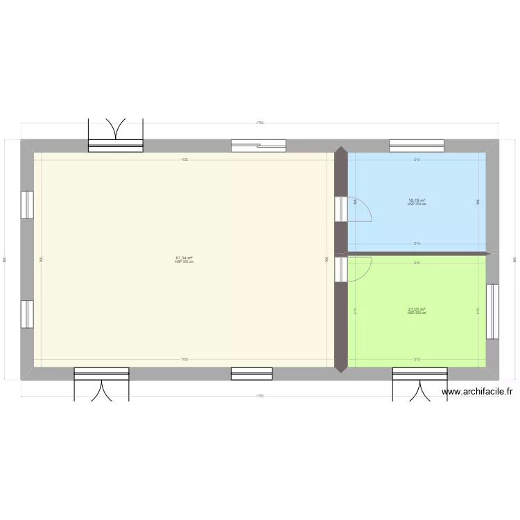 Cros Noyer 1. Plan de Cros Noyer 1. Plan de