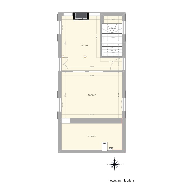 PLan Cuisine. Plan de 0 pièce et 0 m2