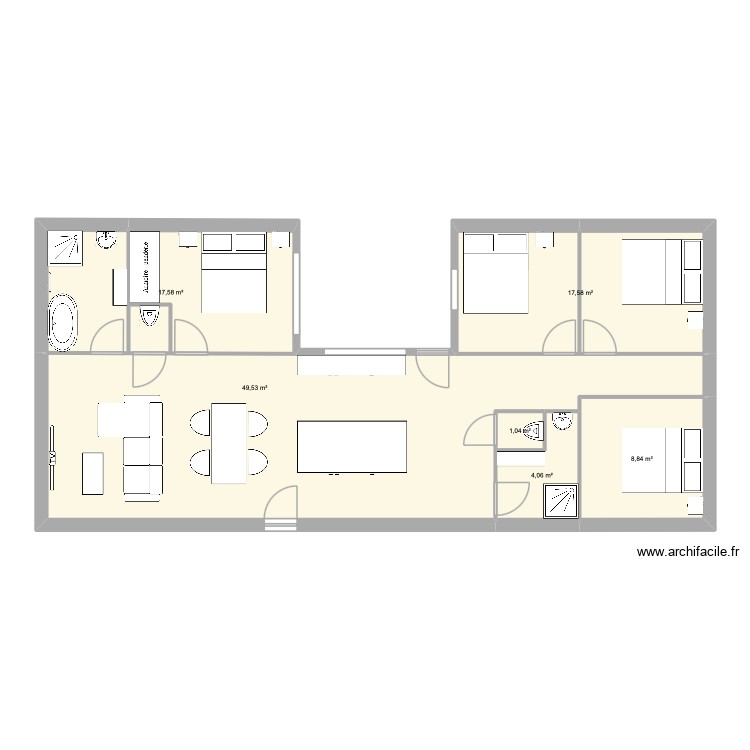 maison caca. Plan de 0 pièce et 0 m2