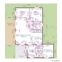 maison Douvres 73m² / import plan
