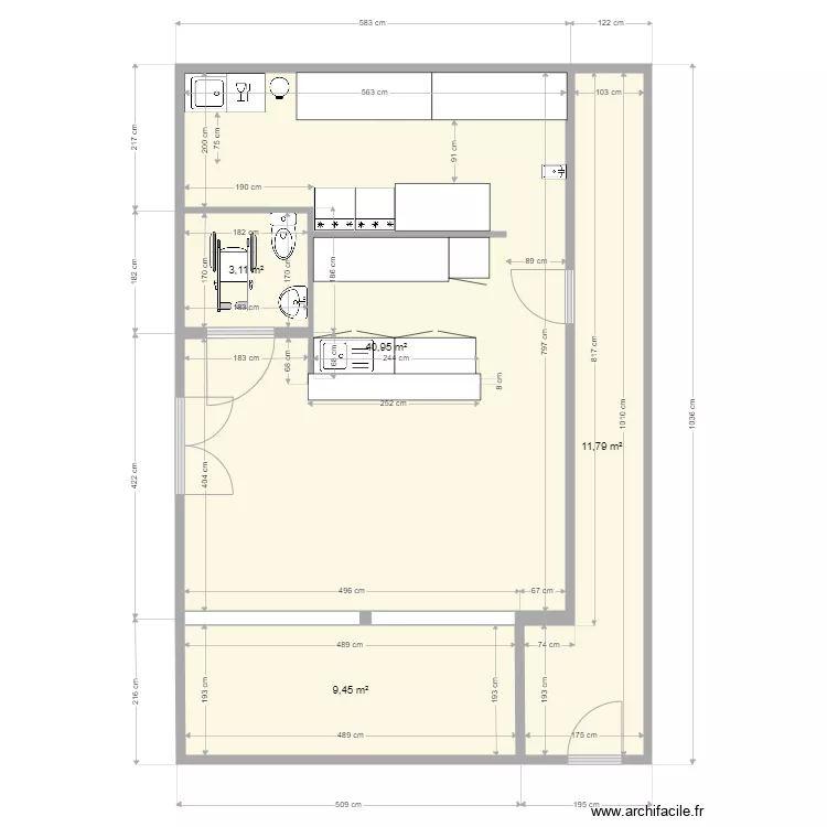 pacifique bar janvier 2024. Plan de 