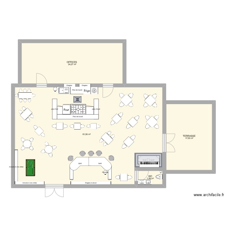 JuNa resto. Plan de 0 pièce et 0 m2