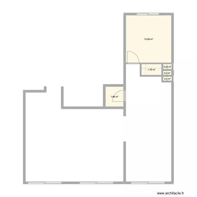 DDL HORIZONS. Plan de 8  et 33 m²