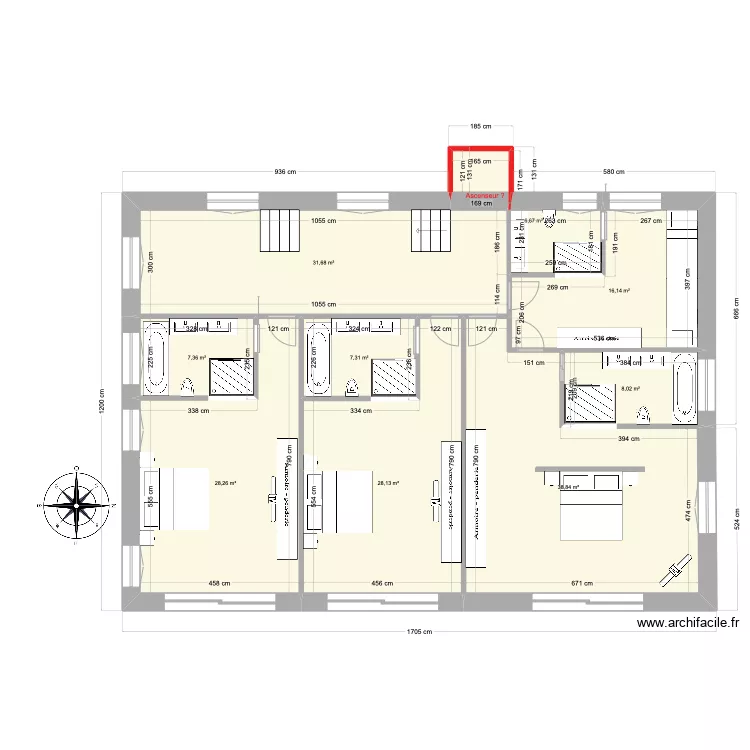 Andorra Chalet V5 600M2 V2. Plan de Andorra Chalet V5 600M2 V2. Plan de