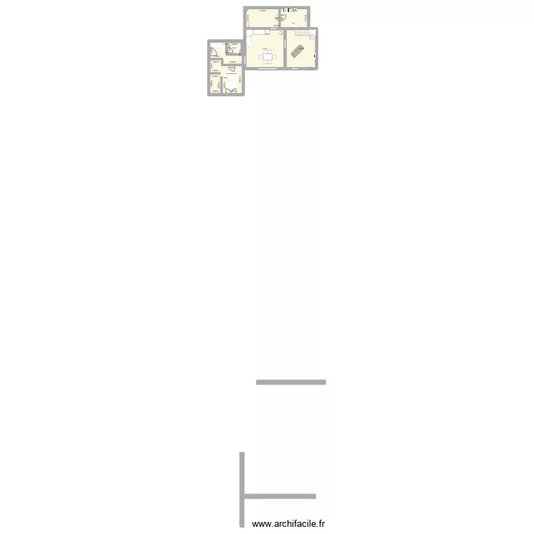 GESNE LE GANDELIN. Plan de 6 et 103 m² GESNE LE GANDELIN. Plan de 6 et 103 m²