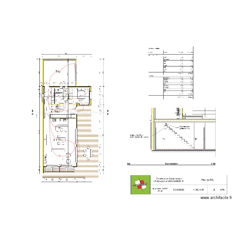 BASLE ARBOR RDC . Plan de 0 pièce et 0 m2