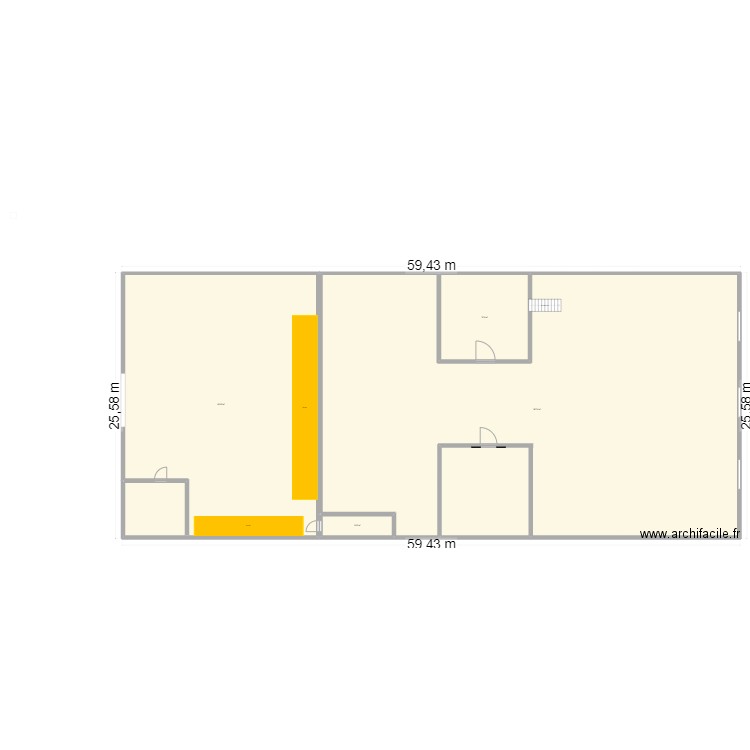 PLANGOO. Plan de 4 pièces et 1454 m2